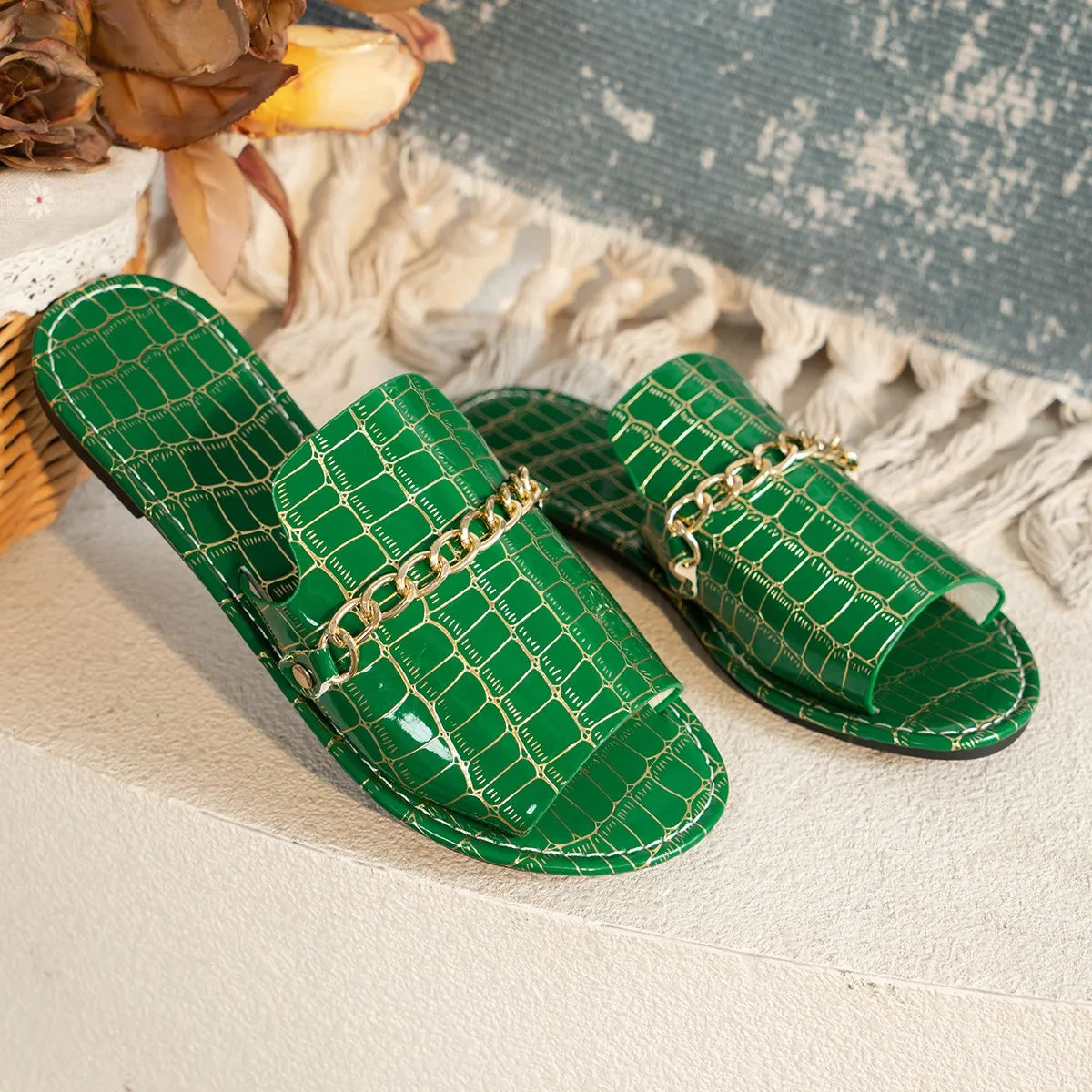 Mira | Luxus Wedge Strandflip-Flops™