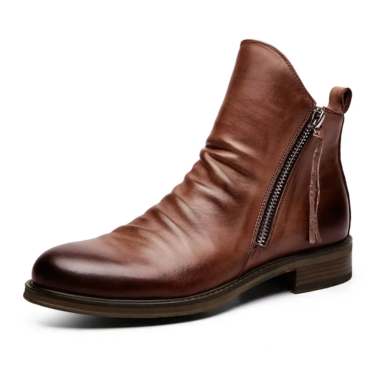 Andreas® | Leder Chelsea Boots Handgefertigte Schuhe