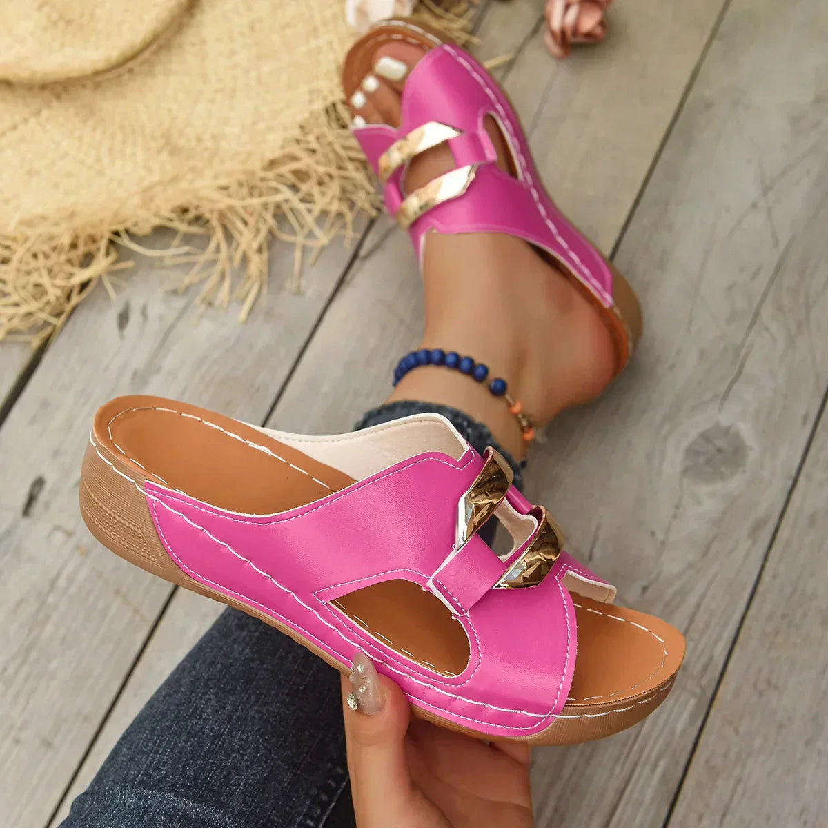 Lina | Orthopädische Wedge-Heel Sandalen™