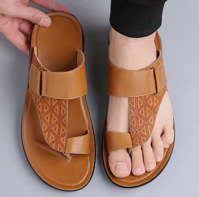 Callen Luxe™ | Nackte Leder-Sandalen