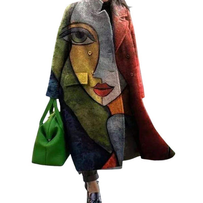 Adina® | Eleganter Longline-Mantel